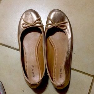 Rose Gold Ballet shoes